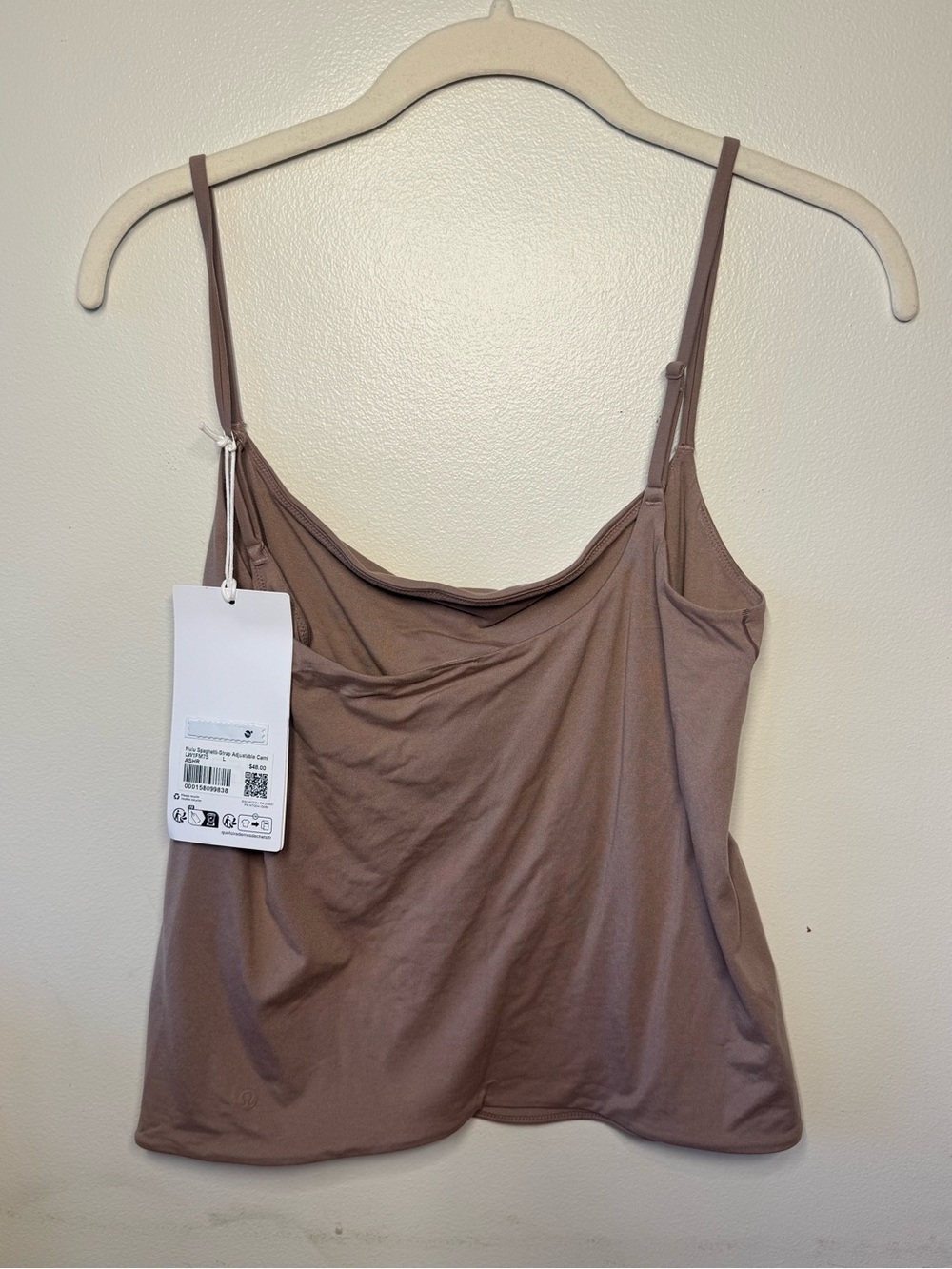 Lululemon Wundermost Ultra-Soft Nulu Spaghetti-Strap Adjustable Cami NWT